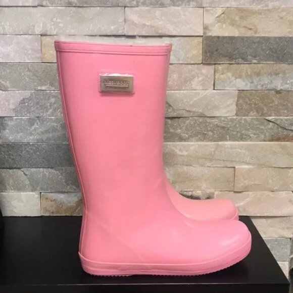 MoovBoot SuperGloss Tall Rubber/Sheepskin Boot - Picture 6 of 7